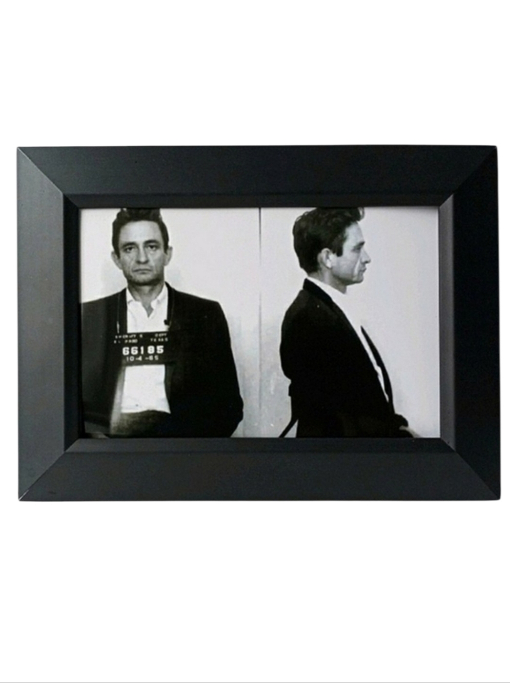 Johnny Cash mugshot vintage Music blues country Blues 60s 50s Rock Music Art